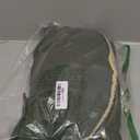 Kuoser Dog Winter Coat Waterproof Dog Snow Jacket, Warm Fleece Lined Pet Turtleneck Snowsuit Puppy Cold Weather Coats with Harness Hole, Adjustable Winter Vest for Medium Large Dogs, Green, Large