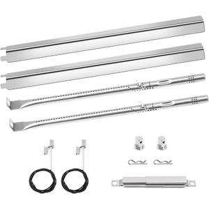 463630021 Grill Rplacement Parts for Charbroil Performance 2 Burner 463655421, 463660021, 463655621, 463655021, 4 Burner 463354021 Gas Grill, G325-0002-W1 Heat Plates G327-2100-W1 Burner and Igniter
