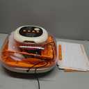 Chickcozy 25 Egg Incubator, Automatic Egg Turner with Thermometer Seat and Humidity Control, Egg Candler, 360 View with Clear Window, Incubators for Hatching Chicks (Sunlit Orange)
