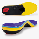 VALSOLE Heavy Duty Support Pain Relief Orthotics - 220+ lbs Plantar Fasciitis High Arch Support Insoles for Men Women, Flat Feet Orthotic Insert, Work Boot Shoe Insole, Absorb Shock with Every Step, Men 7-7 1/2