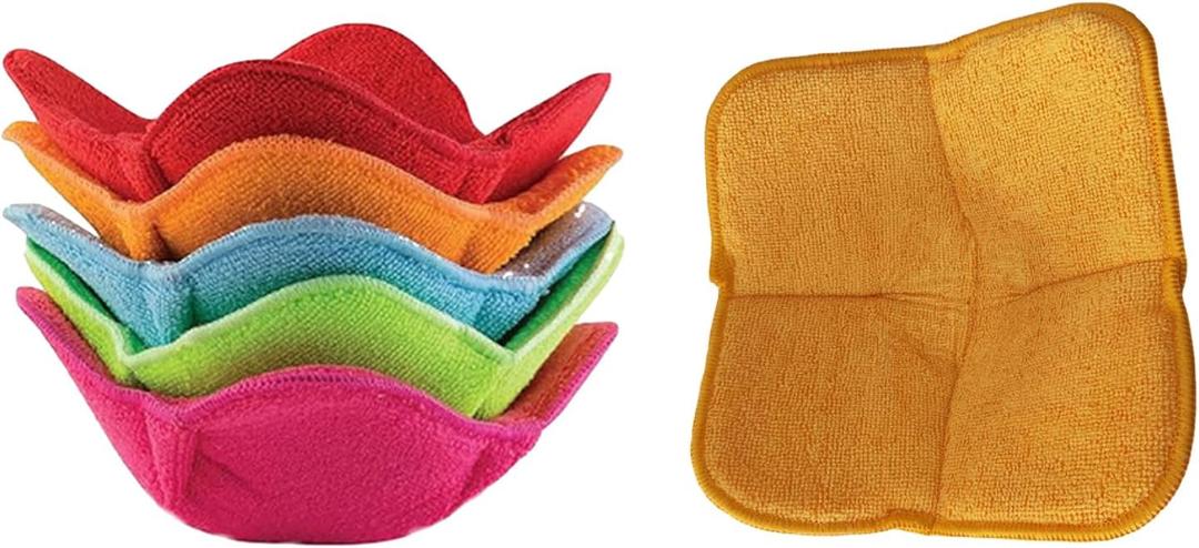 5 Pcs Bowl Cozy Microwave Holder Hot Food Soup Plate Pot Pad Plates Heating Insulated Safe Bowl Holder Multipurpose Pot Pad Plate Cozy Heating Kitchen Reusable Bowl Cozy Hot Pad