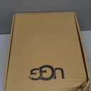 UGG Euphoria Faux Fur Throw Blanket, Warm Fluffy Throw for Couch or Bed, Luxury Bedroom Decor, Fluffy Blankets, Machine Washable, 50-inch x 70-inch, White Snow