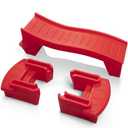 Step2 Farther & Faster Coaster Track Expansion Pack, Extra 3 Feet, Kids Ride On Toy Roller Coaster Track, Push Car, Indoor/Outdoor Playset, Made of Durable Plastic, For Toddlers 2-5 Years Old