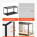 VEVOR Hamster Cage, 360 Viewing Transparent Hamster Habitats, Small Animal Cage