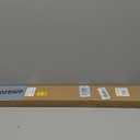 LazBlinds No Tools No Drill 1" Vinyl Mini Blinds, Cordless Blinds for Windows, Light Filtering Horizontal Window Blinds & Shades, 35" W x 36" H, White