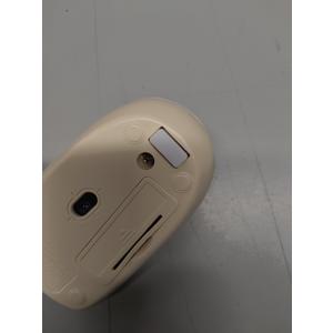 Wireless Keyboard and Mouse Combo, Full-Sized Wireless Keyboard and Adjustable DPI Mouse, 2.4GHz USB Receiver, Keyboard and Mouse for PC, Windows, Desktop, Laptop (Latte Color)