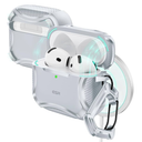 ESR for AirPods 4 Case, Compatible with AirPods 4th Generation Case (2024), Compatible with MagSafe, Powerful Drop Protection, Magnetic Lid, Cyber Series, Desert Titanium,Gray
