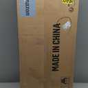 EOYUTLLY Shoe Cabinet for Entryway with 2 Flip Drawers,Narrow Wooden Shoe Storage Cabinet with Metal Legs,Hold 24 Pairs, 4-Tier Adjustable ShelvesFreestanding Hidden Shoe Organizer for Hallway, Foyer (White)