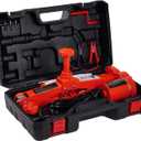 STANDTALL Electric Car Jack 3T Scissor Floor Jack Set 12V Automatic Vehicle Lift Kit for Road Emergency Tire Change Car Repair Tool for Sedans and SUV