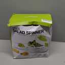 Salad Spinner Large,Vegetables Fruits Wash Bowl, Lettuce Spinner with 4 Blades Slicer,Salad Dryer for Washing