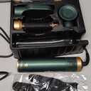 5 in 1 Blow Dryer Brush, Upgrade Hair Dryer Brush Set Negative Ion Air Styler Curling Wrap Air Curler, Hot Air Brush Curling Iron Hair Styling Tools As A Gift for Straight/Curl/Dry/Smooth (Gold)