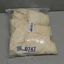 Genina Waterproof PU Leather Seat Covers for Dining Chairs,Chair Seat Covers Set of 6, Stretchable Dining Room Chair Seat Covers for Chair Protector Slipcover for Kitchen (Creamy Beige)