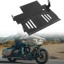 Motorcycle Skid Plate for 2024-Up Harley Street CVO Road Glide FLTRXSE,FLTRX,FLTRXSTSE,CVO Street Glide FLHX FLHXSE 2023 2024 2025 2026 Accessories Black Lower Engine Chassis Guard Protection Aluminum