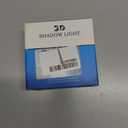 2Pcs Door Lights Logo, Welcome Puddle Courtesy Step Lights Compatible with Challenger Accessories Never Fade Ghost Shadow Projector(Red R/T)