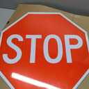 T&R Large Stop Sign Street Road Sign 24 x 24 Inches. Engineer Grade Reflective Sheeting, Rust Free Aluminum, Weather Resistant, Waterproof, Fade Resistant, 2 Pre-drilled Holes
