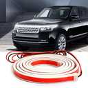 Ailinge Car Under Hood LED Light Strip 70 Inch Waterproof Flexible Silicone Dynamic Scan Startup Effect Daytime Running Lights 12V Universal Fit for Cars Trucks SUVs Exterior Decoration Kit