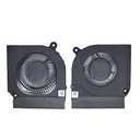 2 x Replacement New Laptop CPU+GPU Cooling Fan for Acer Predator AN515-55 AN515-44 AN515-56 AN515-57 AN515-45 AN517-41 AN517-52 AN517-53 AN517-54 N20C1 AN715-52 Series FMAQ+ FML9 DC5V 0.5A Fan