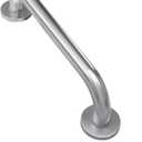 AmazerBath Shower Grab Bars for Bathtubs and Showers, Handicap Grab Bars for Shower Anti Slip, Shower Grab Bars for Senior for Wall Stainless Steel, Holds up to 500LBs, 12" L x 1" D, Brushed Nickel