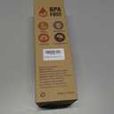 National Parks Water Bottle with 63 Waterproof Stickers & Carry Strap, Durable Plastic Water Bottle 32oz Hiking Water Bottles for Travel, Camping, Gifts for Kids, Men, Women Tritan, BPA Free