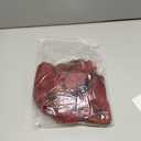 Long Curly Red Cosplay Wig with Earrings, Costume Wig for Halloween Party (Red for Adults)