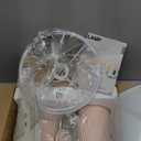 Table Lamps for Living Room Set of 2, Ceramic Table Lamps for Bedroom, 20" Modern Lamps for Night Stands, Pink