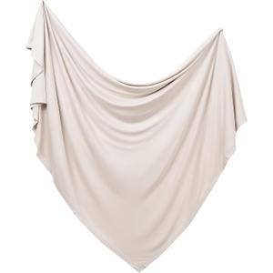PurComfy Supersoft Swaddle Blanket, Premium Bamboo Viscose Baby swaddling Blankets for Newborns, Lightweight & Breathable Swaddle Blankets for Boys and Girls, 47 x 47, Neutral Baby Essentials