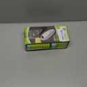 One Touch Electric Can Opener Fits Almost All Can Sizes for Seniors with Arthritis, Hand Held Battery Operated Can Opener with Smooth Edge, Food Safe Kitchen Gadgets Automatic Can Opener for Kitchen (Black+Grey)