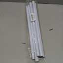 2PCS Spring Tension Curtain Rods 24 to 46 Inch White Spring Curtain Rod Short Curtains Rod Tension Small Curtains Rods for Window, (With Two Set Rod's Holder)