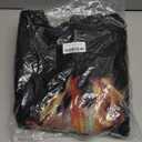 Offset Fire Zip Hoodie, M