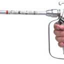 GDHXW W-079 Airless Paint Spray Gun with Spray Guide Accessory Tool and Extension Pole for Airless Paint Sprayer