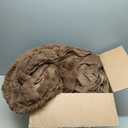 BATTILO HOME Luxury Ochre Faux Fur Throw Blanket, Soft Cozy Mink Fur Blanket for Couch, Sofa, Bed, Plush Warm Fuzzy Fall Fur Throw and Blankets for Home Decor, 50"x60" (Camel)