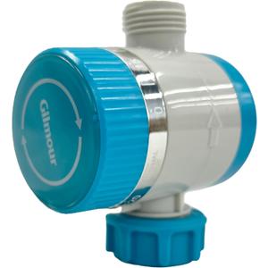 Gilmour Single Outlet Mechanical Water Timer for Garden Hose, Irrigation Timer for Sprinklers and Drip Lines, Blue