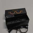 Bluetooth Smart Glasses,Blue Light Blocking Glasses for Men and Women ,Built-in Mic & Speakers,Smart Wireless Headphone Glasses for Office/Work Blue Light Filtering, Voice Control,Unisex