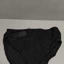 Tempt Me Womens High Cut High Waisted Bikini Bottoms Tummy Control Bathing Suit Bottoms Swim Bottom Swimsuit Bottom (Large, Black)