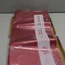 uxcell 20 Sheets Flower Wrapping Paper, 21.5" x 21.5" Waterproof Floral Bouquet Wrapping Papers Florist Supplies for Wedding Party Gift Packaging DIY Crafts, Burgundy