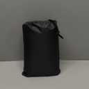 Round Hot Tub Cover Waterproof Outdoor 600D,Spa Covers for Hot Tub,Swimming Pool Cover,UV Protection & Windproof (Black, 75''Dx12''H)