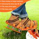 MAGTSMEI Manual Lawn Aerators,Orange