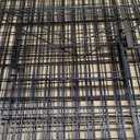 PawGiant Chicken Coop 86"40" Chicken Run Pen for Yard with Cover Outdoor Metal Portable Chicken Tractor Cage Enclosure Crate Outside for Small Animals Duck Rabbit Hen, Black 