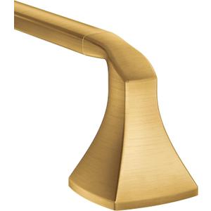 Moen Voss Brushed Gold 24-Inch Bathroom Towel Bar, YB5124BG