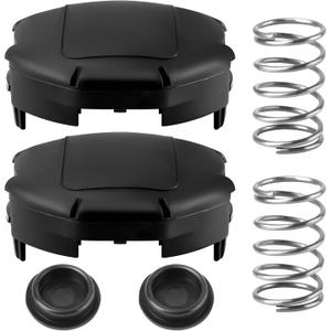 X472000070 Speed Feed Cap 400 Head Trimmer Weed and Spring Kit Fits for Echo Weedeater String Spool Cover 4" Heads SRM-225, SRM-230, PAS-225(2Pack) X472000070 Speed Feed Cap 400 Head Trimmer Weed and Spring Kit Fits for Echo Weedeater String Spool Cover 4" Heads SRM-225, SRM-230, PAS-225(2Pack)