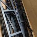 EMODA 8 Inch Queen Box Spring Bed Base, 3000 LBS Heavy Duty Metal Mattress Foundation with Fabric Cover, Easy Assembly