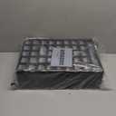 Storage Bin with Drawers - 41-Drawer Plastic Tool Organizer - Hardware or Craft Cabinet for Storing Beads, Toys, or Nuts and Bolts by Stalwart (Black)