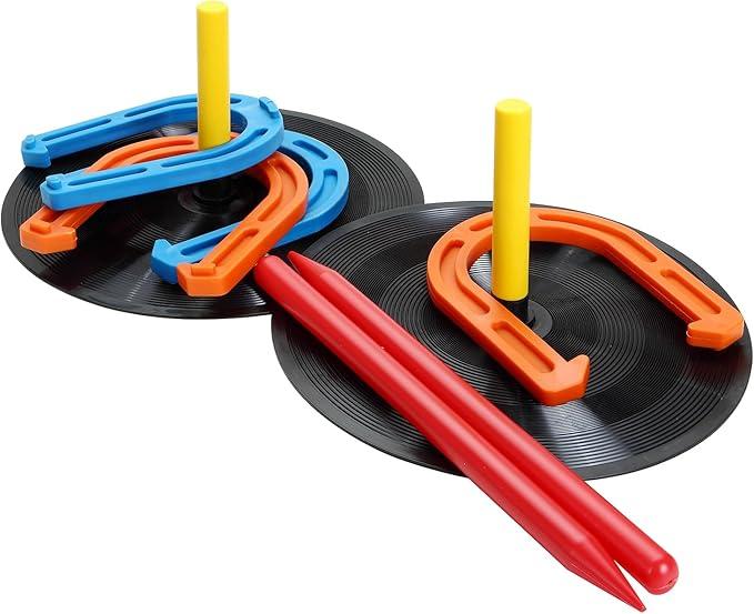 Plastic Horseshoe Game, 2pack