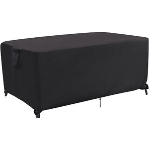 Outdoor Dining Table Cover, 60 Inch Rectangle Patio Dining Table Cover, Waterproof Outside Table Covers Furniture Covers - 60 X 38 X 28 Inch