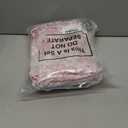 20 Pcs Floral Makeup Bags with Zipper Canvas Cosmetic Bags Bulk for Women Pencil Bag Travel Toiletry Pouch Gift for Health Nurse Mother Teacher (Pink)