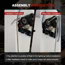 E3972M Electric Fuel Pump Module Assembly Compatible with Buick Enclave 2008, For GMC Acadia 2007-2008,V6 3.6L Replaces# 19167078, M10130