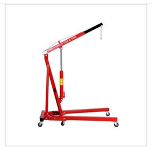 Total Tactic AT3638RE 2 Ton 4000 lbs Engine Motor Hoist Cherry Picker Shop Crane Lift, Red