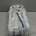 18pcs Christmas Tree Gate, 15.7 Inches Tall Christmas Tree Picket Fence for Dogs, Round Toddler Baby Proof White Gate Around Xmas Tree, Thick Plastic Reja para Arbol de Navidad Pet Cat Protector