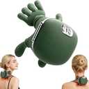 Neck Massager with Heat - Deep Tissue Shiatsu Electric Neck and Shoulder Massager with Fingers, 4D Kneading Design for foot back body, Cordless Masajeador De Espalda Y Cuello, Portable for Travel