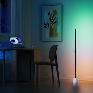 Fitop Corner Floor Lamp, LED Corner Lamp with Music Sync and 16 Million DIY Colors, Timer Setting & App Control, RGB Corner Lights for Living Room, Bedroom and Gaming Room, Blue Fitop Corner Floor Lamp, LED Corner Lamp with Music Sync and 16 Million DIY Colors, Timer Setting & App Control, RGB Corner Lights for Living Room, Bedroom and Gaming Room, Blue